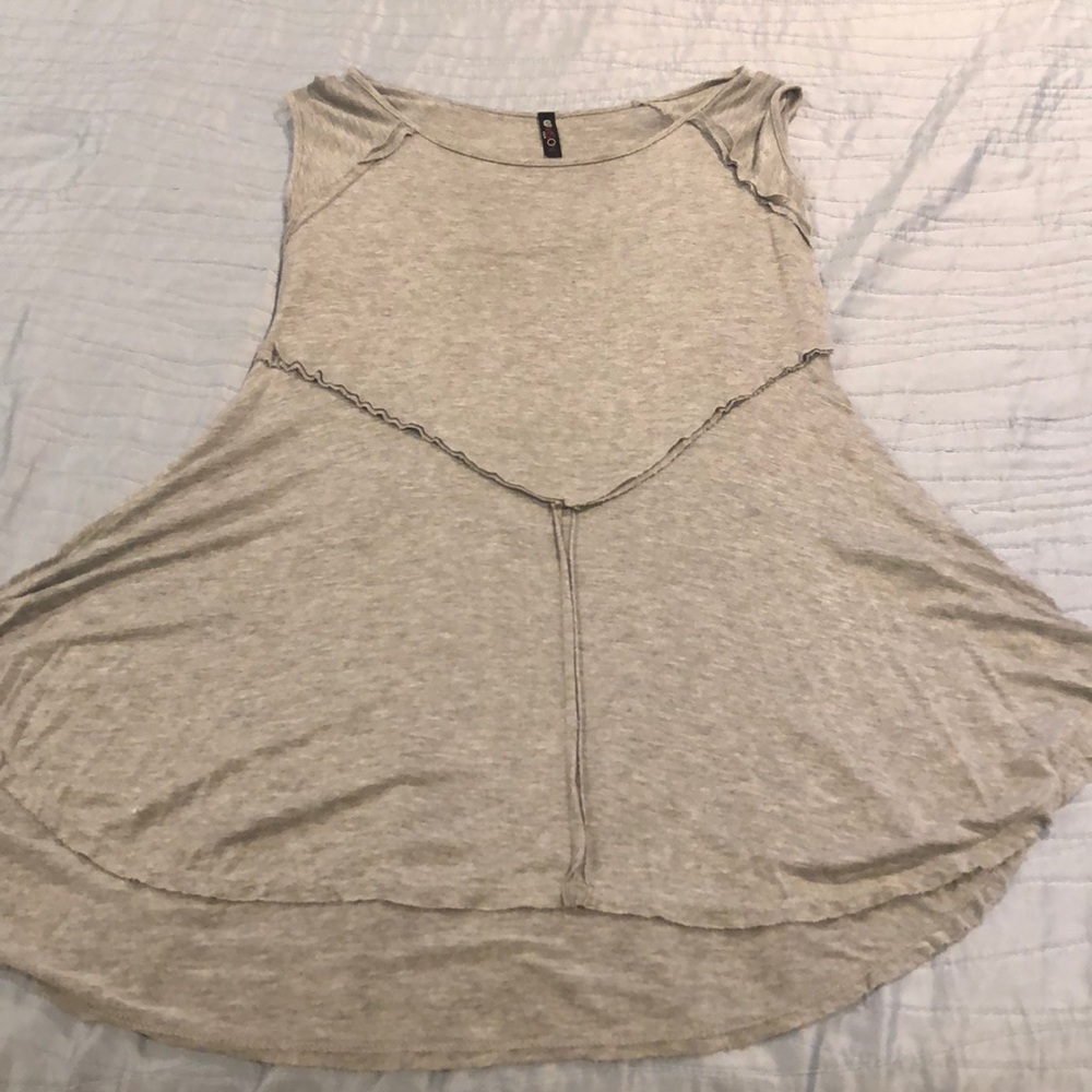 Capped sleeve shirt